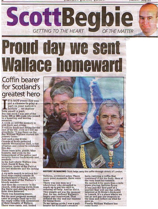 The Evening Express, 28th August 2005